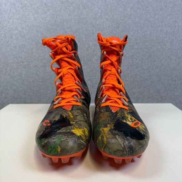 Under Armour X Realtree Limited Edition Mens 11.5 Camo Highlight Football Cleats - Picture 2 of 7